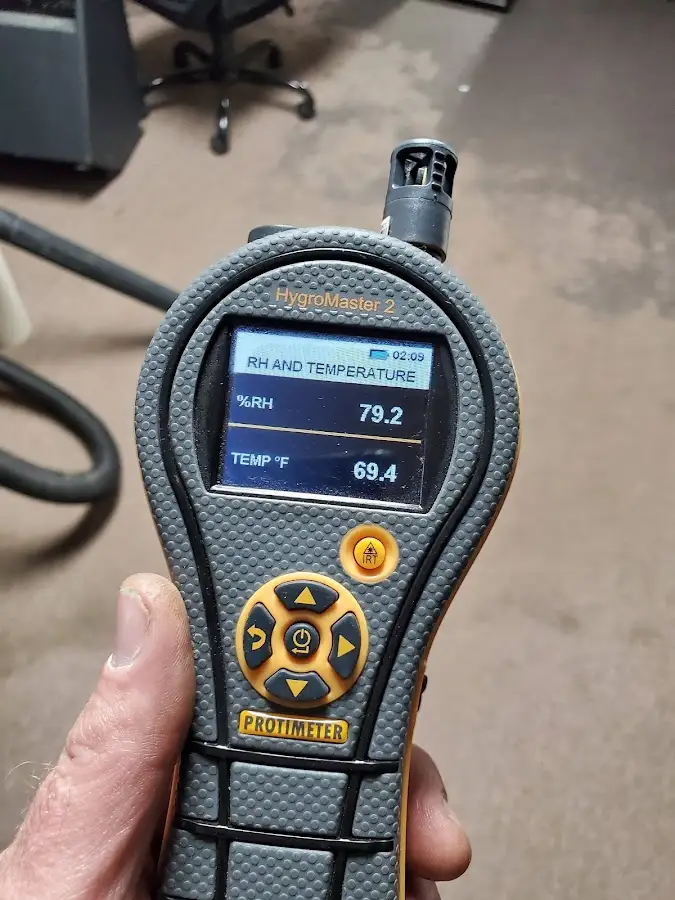 Moisture meter humidity assessment for Mold Remediation & Removal in Bastrop